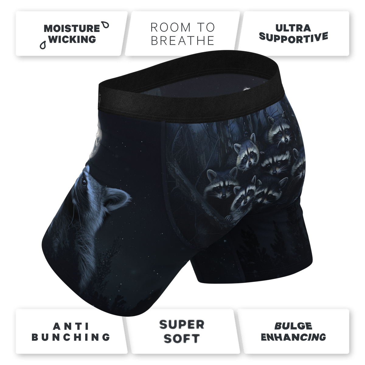 The Trash Panda | Truck Stop Classic Ball Hammock® Pouch Underwear - Shinesty