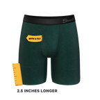 The Tree Falls | Forest Green Ball Hammock® Boxer - Long Leg - Shinesty