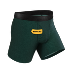 The Tree Falls | Forest Green Ball Hammock® Pouch Underwear With Fly - Shinesty