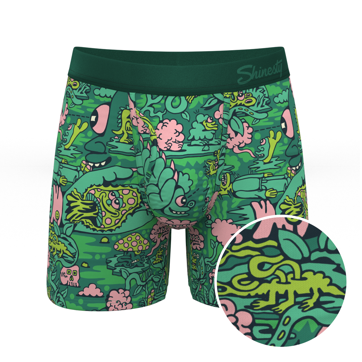The Trees Say Hi | Shinesty x Killer Acid Ball Hammock® Pouch Underwear With Fly - Shinesty