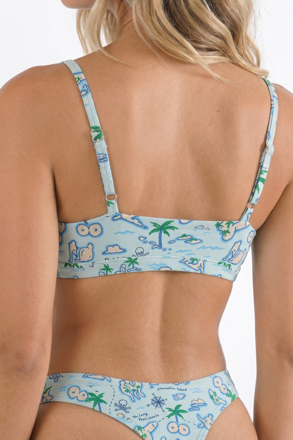 The Pirate's Booty | Naughty Map Boob Hammock™ Triangle Bralette - Shinesty