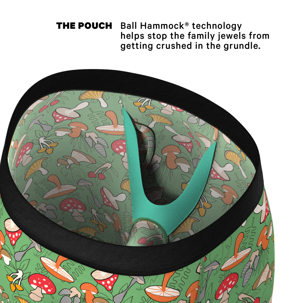 The Trip Advisor | Mushroom Ball Hammock® Boxer - Long Leg - Shinesty