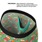 The Trip Advisor | Mushroom Ball Hammock® Boxer - Long Leg - Shinesty