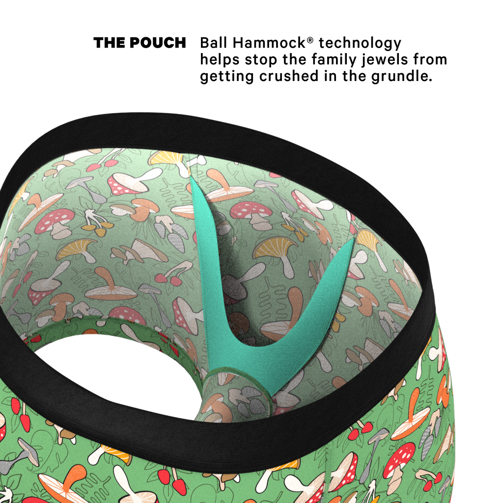 The Trip Advisor | Mushroom Ball Hammock® Pouch Trunks Underwear - Shinesty