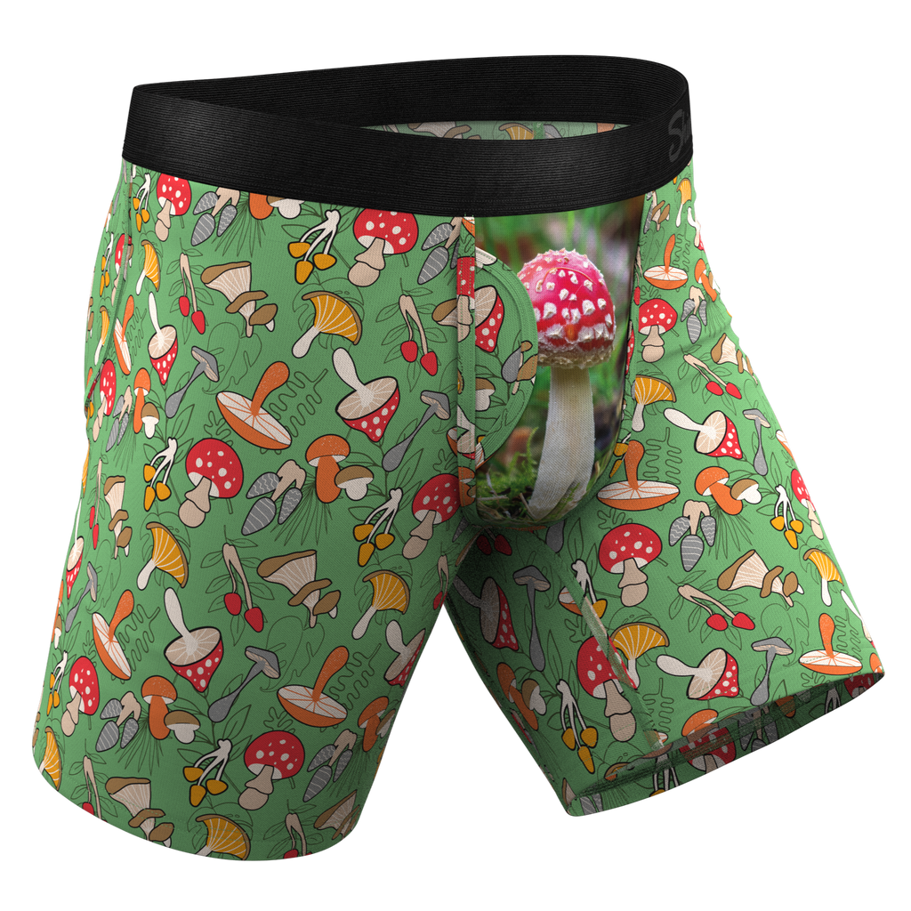 The Trip Advisor | Mushroom Ball Hammock® Boxer - Long Leg - Shinesty