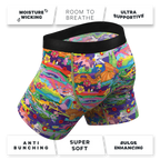 The Trippy Colorado | Trippy Colorado Ball Hammock® Pouch Underwear With Fly - Shinesty