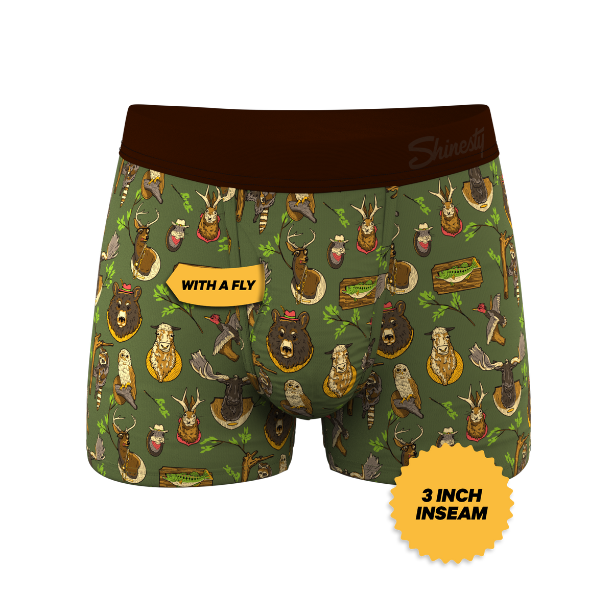 The Trophy Life | Taxidermy Ball Hammock® Pouch Trunks Underwear - Shinesty
