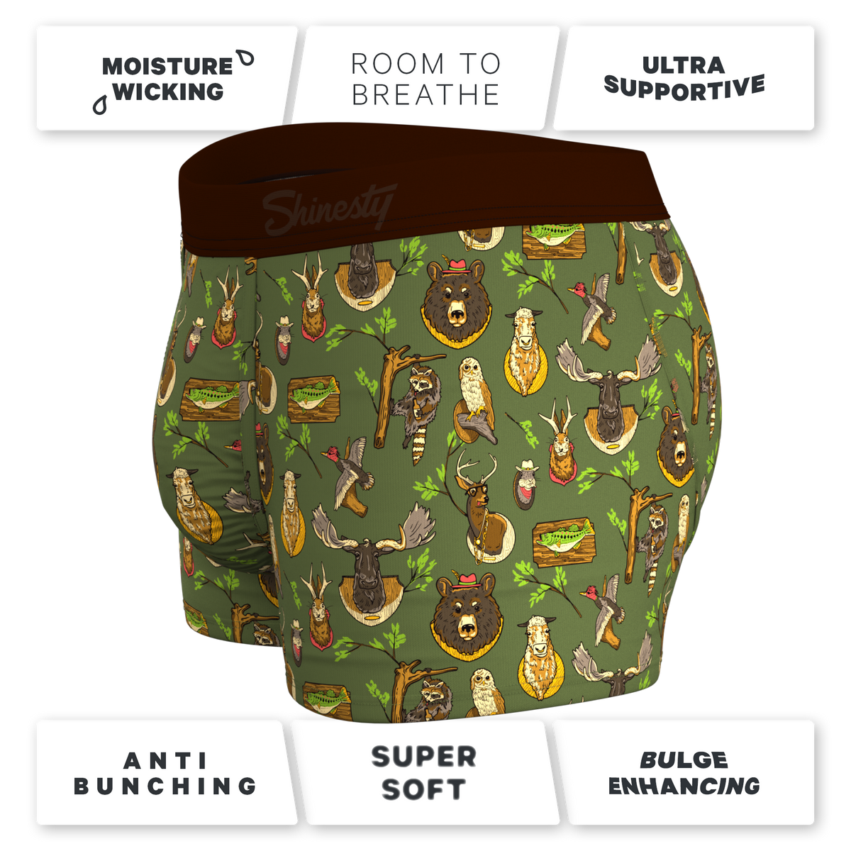 The Trophy Life | Taxidermy Ball Hammock® Pouch Trunks Underwear - Shinesty