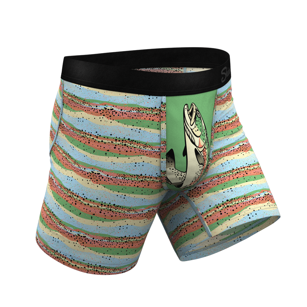 The Trout Of The Blue | Trout Skin Ball Hammock® Pouch Underwear - Shinesty