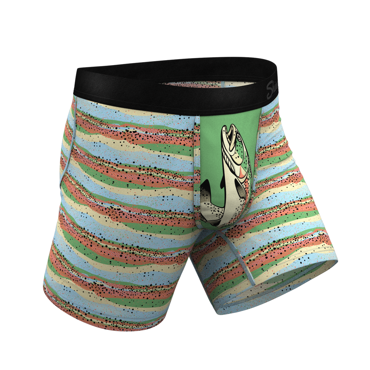 The Trout Of The Blue | Trout Skin Ball Hammock® Pouch Underwear - Shinesty