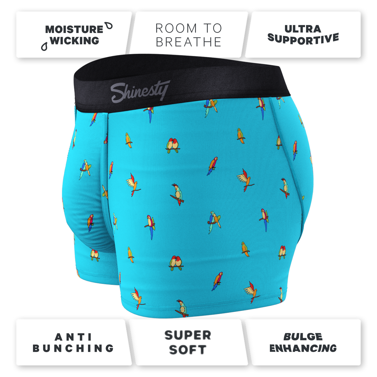 The Tweet Yourself | Parrot Ball Hammock® Pouch Trunks Underwear - Shinesty