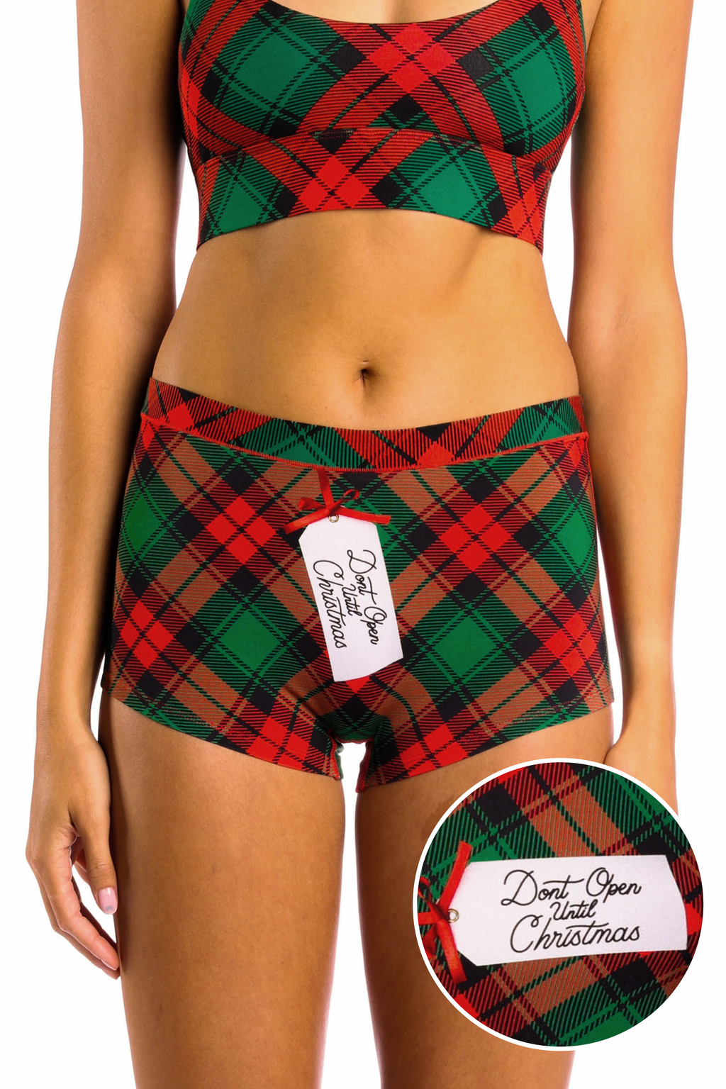 The Under the Mantel | Christmas Gift Modal Boyshort Underwear - Shinesty