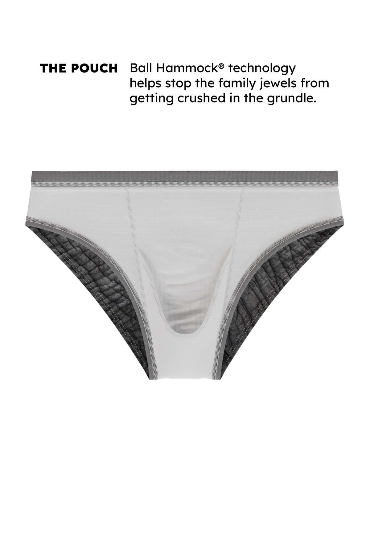 The Junk Trunk | Elephant Ball Hammock® Pouch Swim Briefs - Shinesty