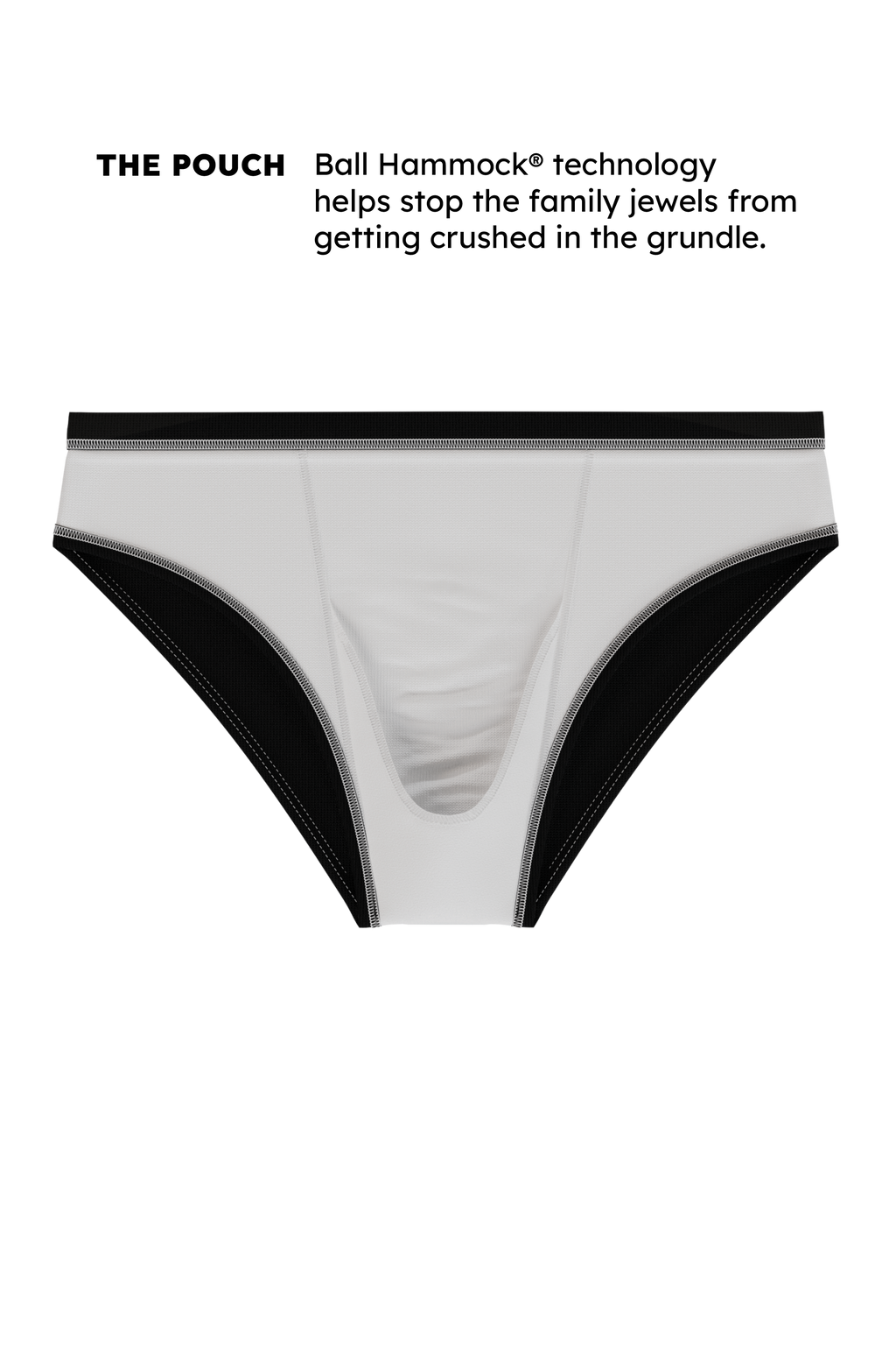 The Butlers | Tuxedo Ball Hammock® Pouch Swim Briefs - Shinesty