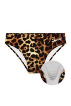 The Hot Spots | Leopard Ball Hammock® Pouch Swim Briefs - Shinesty