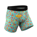 The Use a Condiment | Hot Dogs Ball Hammock® Pouch Underwear With Fly - Shinesty