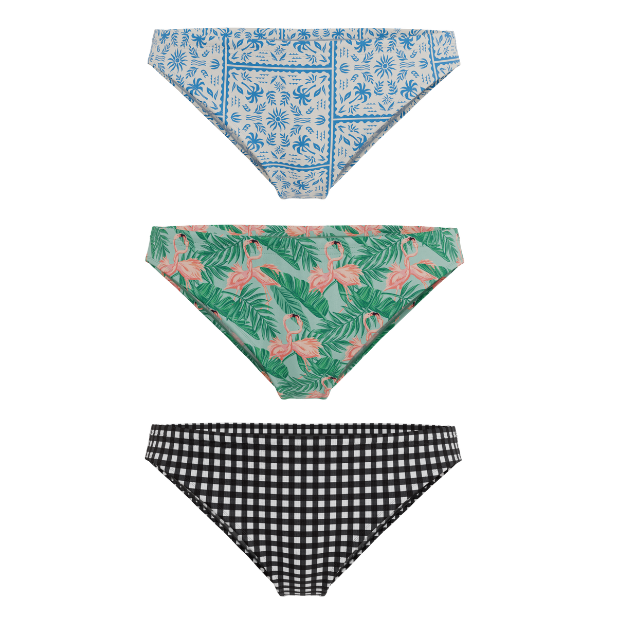 The Vacation Vices | Bikini Underwear 3 Pack - Shinesty