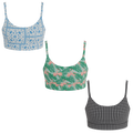 The Vacation Vices | Boob Hammock™ Scoop Bralette 3 Pack - Shinesty