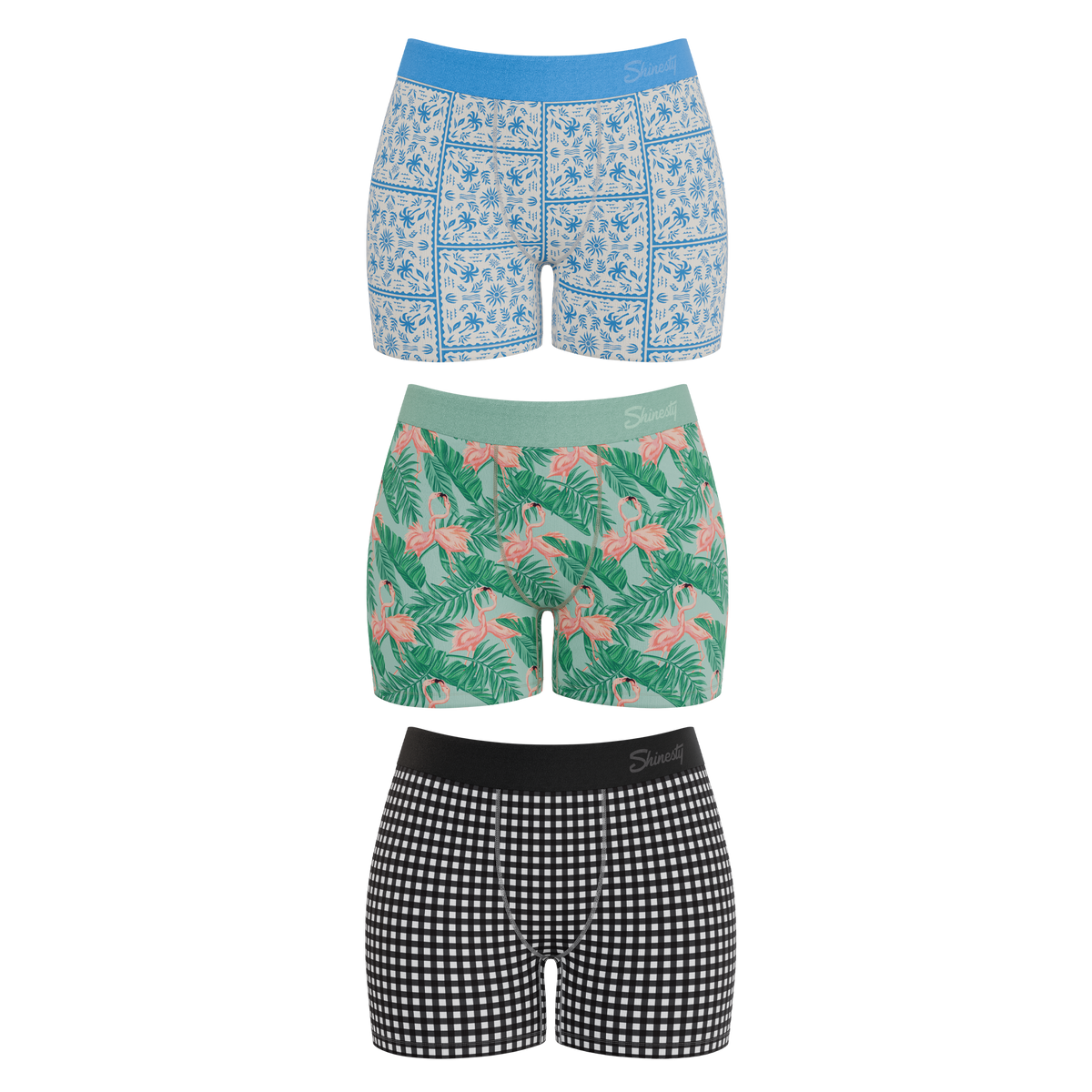 The Vacation Vices | Women’s Boxers 3 Pack - Shinesty
