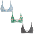 The Vacation Vices | Boob Hammock™ Triangle Bralette 3 Pack - Shinesty