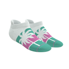 The Venice Beach | Palm Trees Heel Hammock™ Ankle Socks - Shinesty