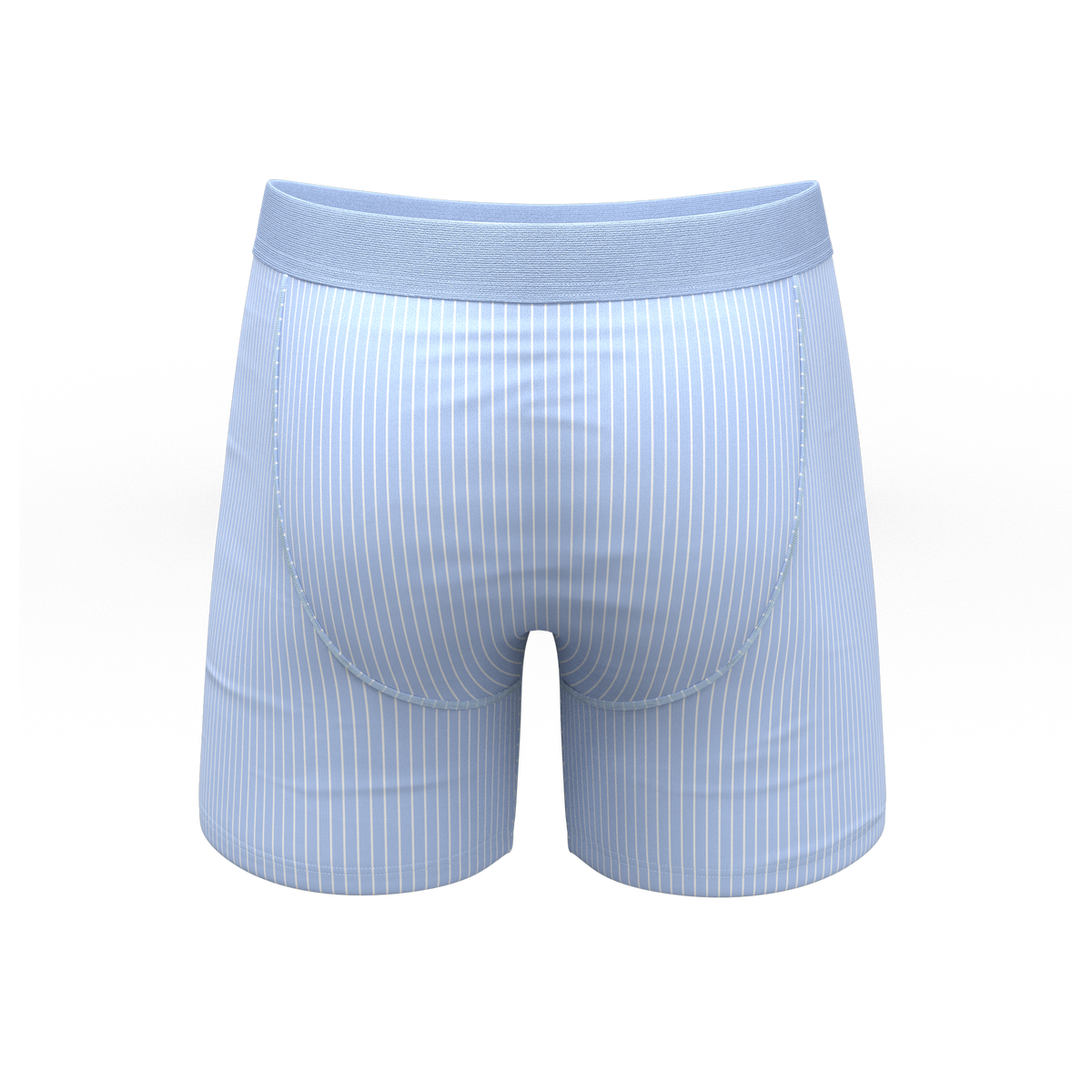 The Venus | Light Blue Stripe Ball Hammock® Pouch Underwear - Shinesty