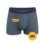 The Wake In The Lake | Tonal Teal Ball Hammock® Pouch Trunks Underwear - Shinesty