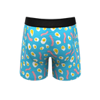 The Wakey Wakey | Eggs and Bacon Ball Hammock® Pouch Underwear With Fly - Shinesty