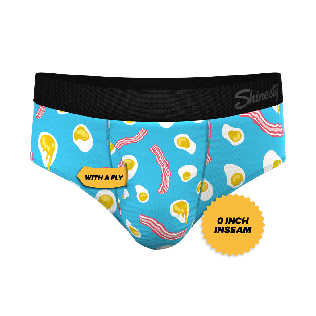 The Wakey Wakey | Eggs and Bacon Ball Hammock® Pouch Underwear Briefs - Shinesty
