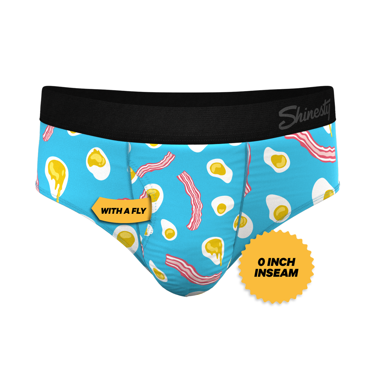 The Wakey Wakey | Eggs and Bacon Ball Hammock® Pouch Underwear Briefs - Shinesty