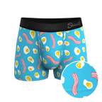 The Wakey Wakey | Eggs and Bacon Ball Hammock® Pouch Trunks Underwear - Shinesty