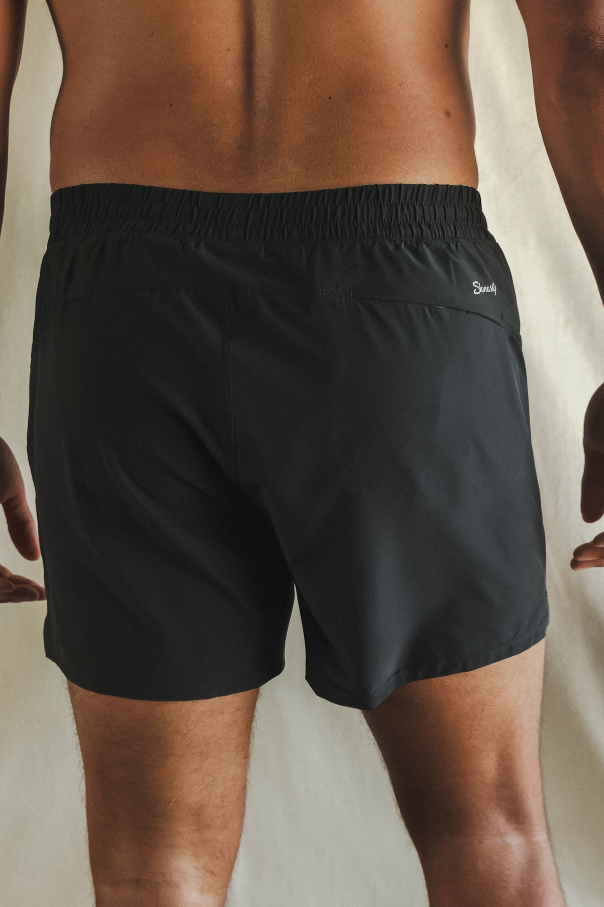 The Warm Up | Black and Neon Ball Hammock® 5 Inch Athletic Shorts - Shinesty