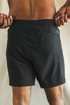 The Warm Up | Black and Neon Ball Hammock® 7 Inch Athletic Shorts - Shinesty