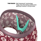 The Well Hung | Naughty Ornament Ball Hammock® Pouch Trunks Underwear - Shinesty