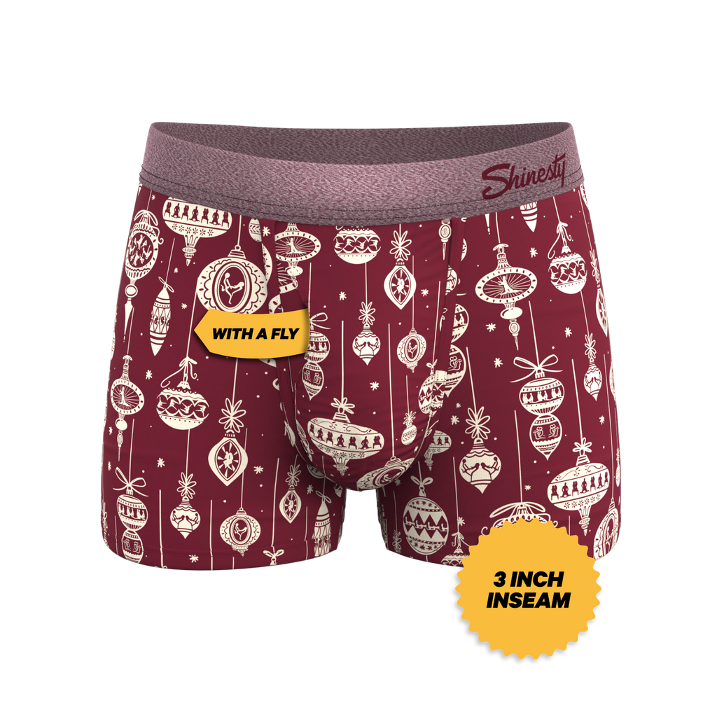 The Well Hung | Naughty Ornament Ball Hammock® Pouch Trunks Underwear - Shinesty