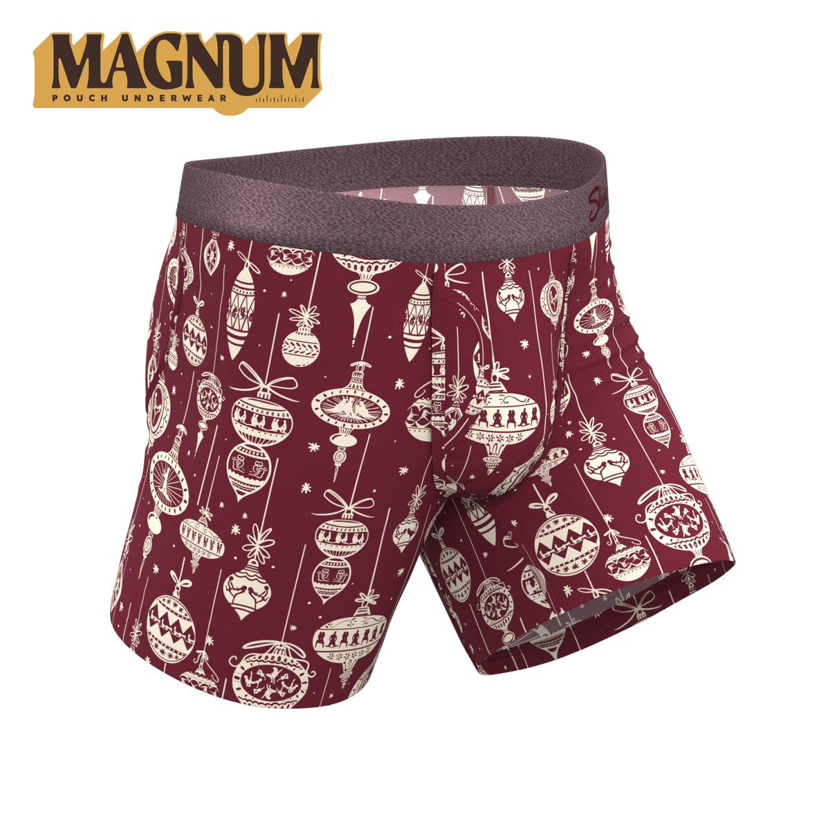 The Well Hung | Naughty Ornament Ball Hammock® Magnum Big Pouch Underwear - Shinesty
