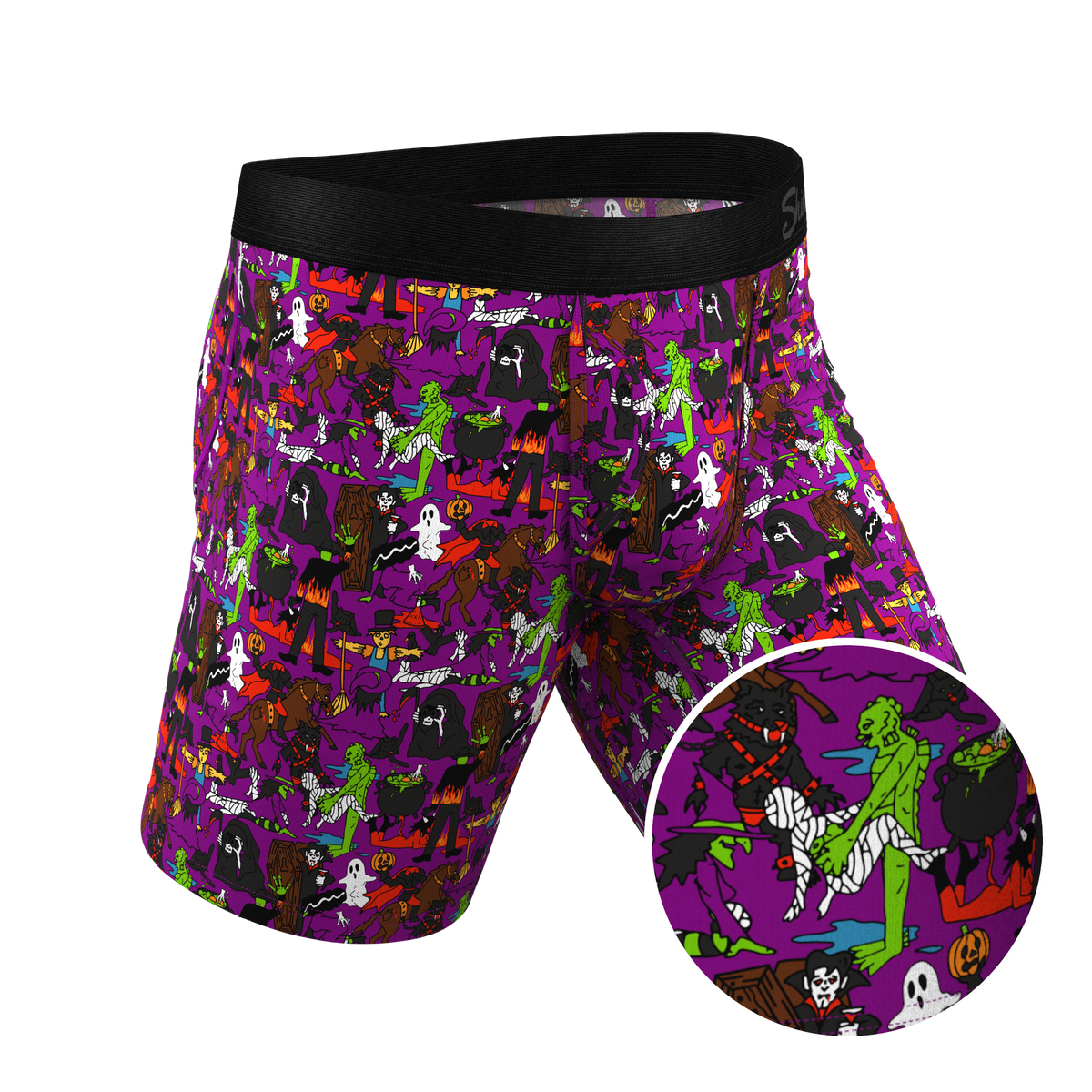 The Wet Nightmare | Halloween Characters Ball Hammock® Boxer - Long Leg - Shinesty