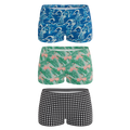 The Wet & Wild | Boyshort Underwear 3 Pack - Shinesty