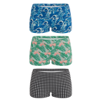 The Wet & Wild | Boyshort Underwear 3 Pack - Shinesty