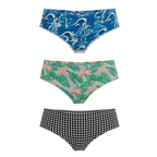 The Wet & Wild | Cheeky Underwear 3 Pack - Shinesty