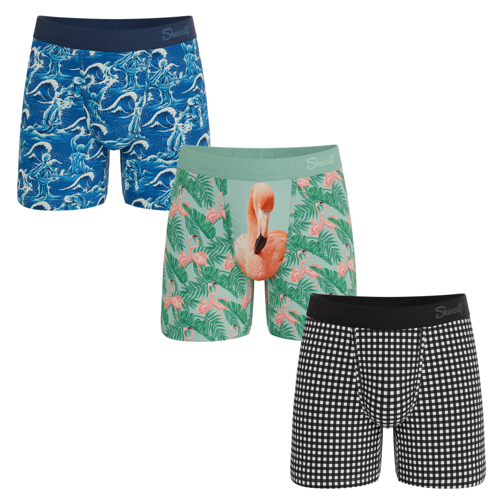 The Wet & Wild | Ball Hammock® Boxer Brief 3 Pack - Shinesty