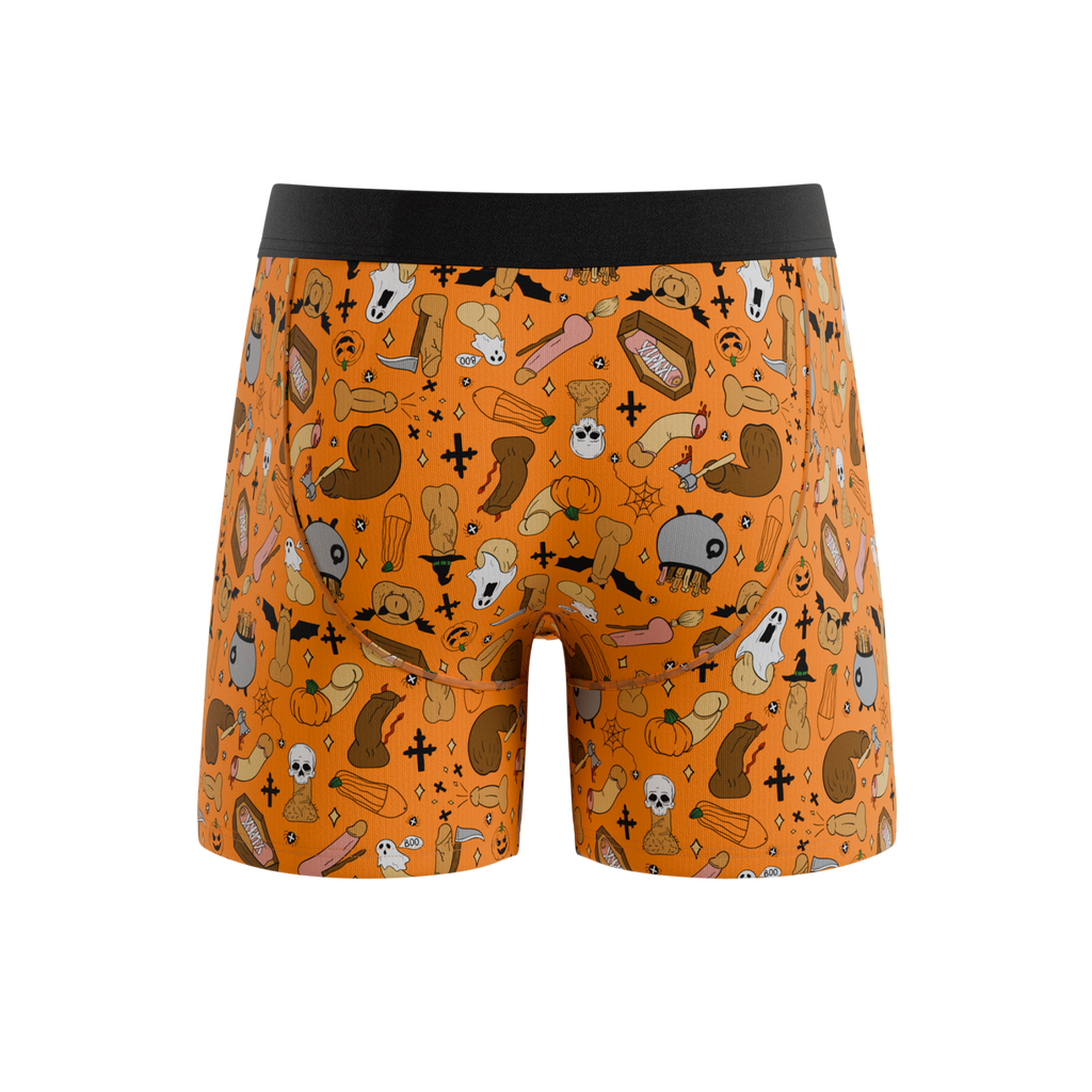 The Wicked Willy | Graphic Trick or Treat Ball Hammock® Pouch Underwear With Fly - Shinesty