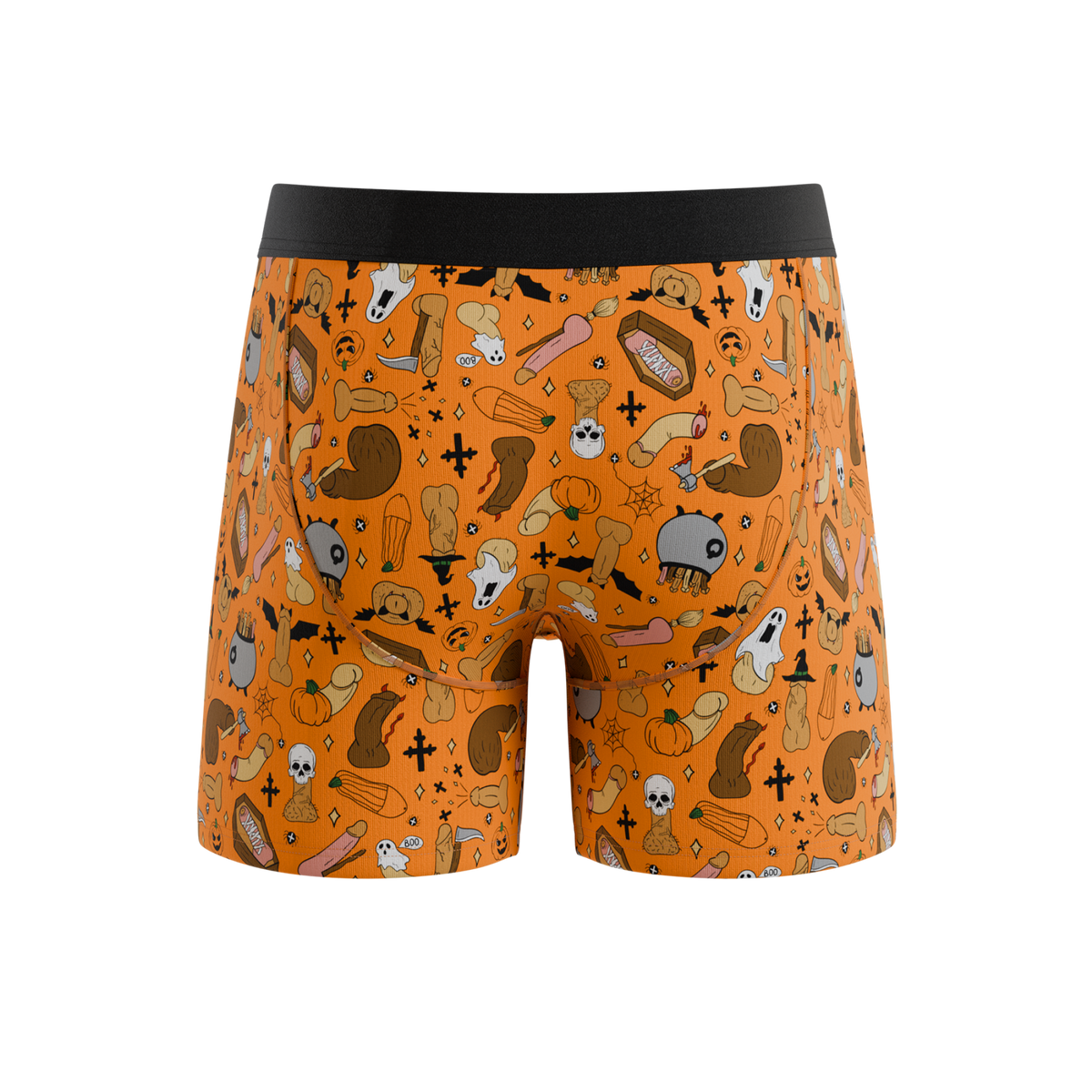 The Wicked Willy | Graphic Trick or Treat Ball Hammock® Pouch Underwear With Fly - Shinesty