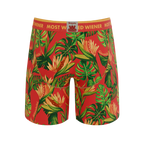 The Wiener In Paradise | Shinesty X Wienerschnitzel Tropical Ball Hammock® Boxer - Long Leg - Shinesty