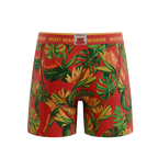 The Wiener In Paradise | Shinesty X Wienerschnitzel Tropical Ball Hammock® Pouch Underwear With Fly - Shinesty