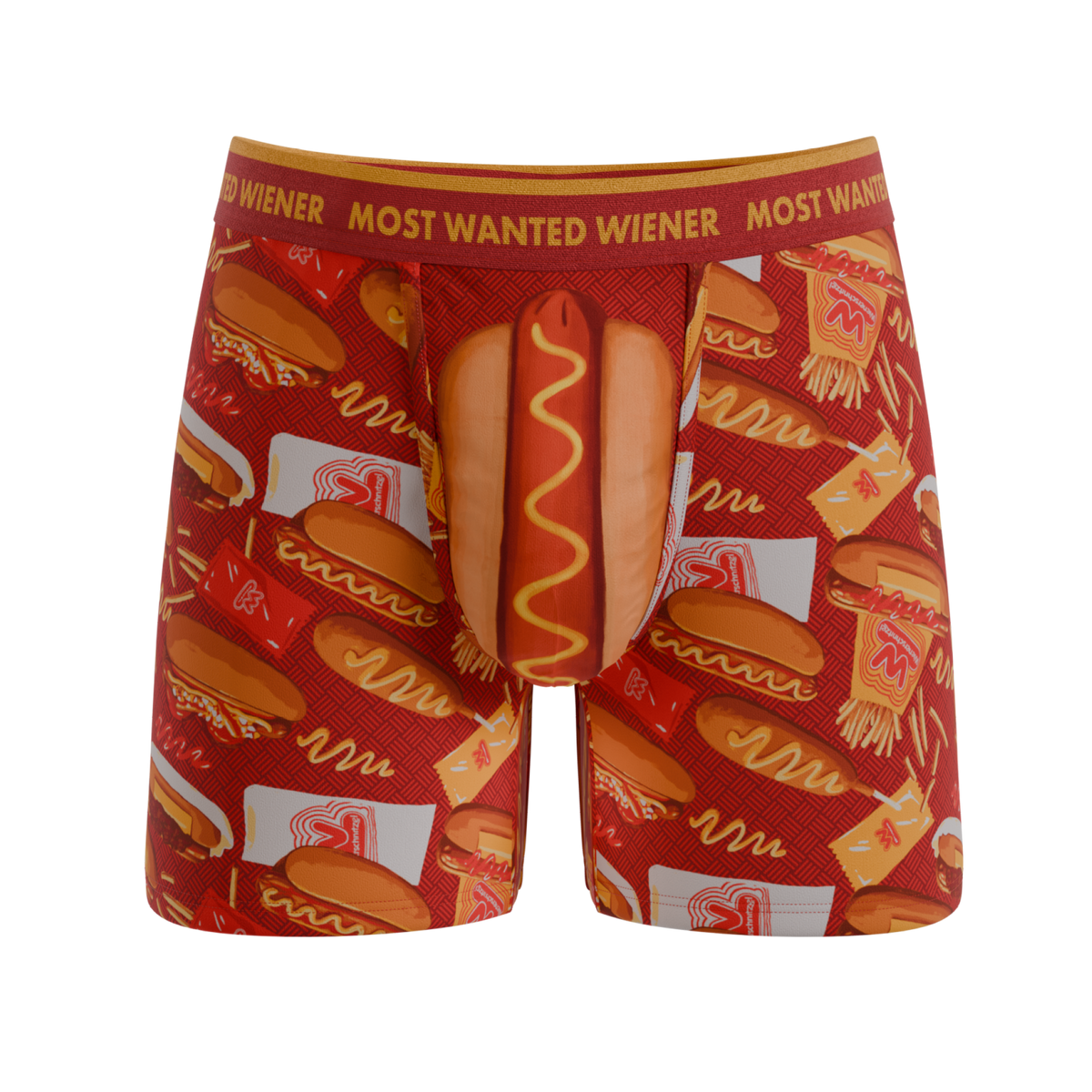 The Big W's | Shinesty x Wienerschnitzel Ball Hammock® Pouch Underwear - Shinesty