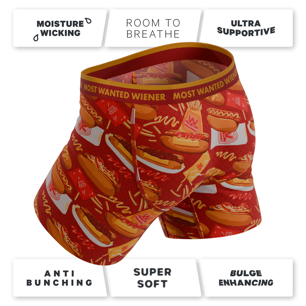 The Big W's | Shinesty x Wienerschnitzel Ball Hammock® Pouch Underwear - Shinesty