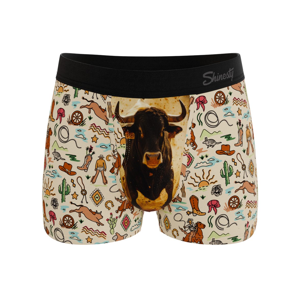 The Wild Bandit | Bull Ball Hammock® Pouch Trunks Underwear - Shinesty