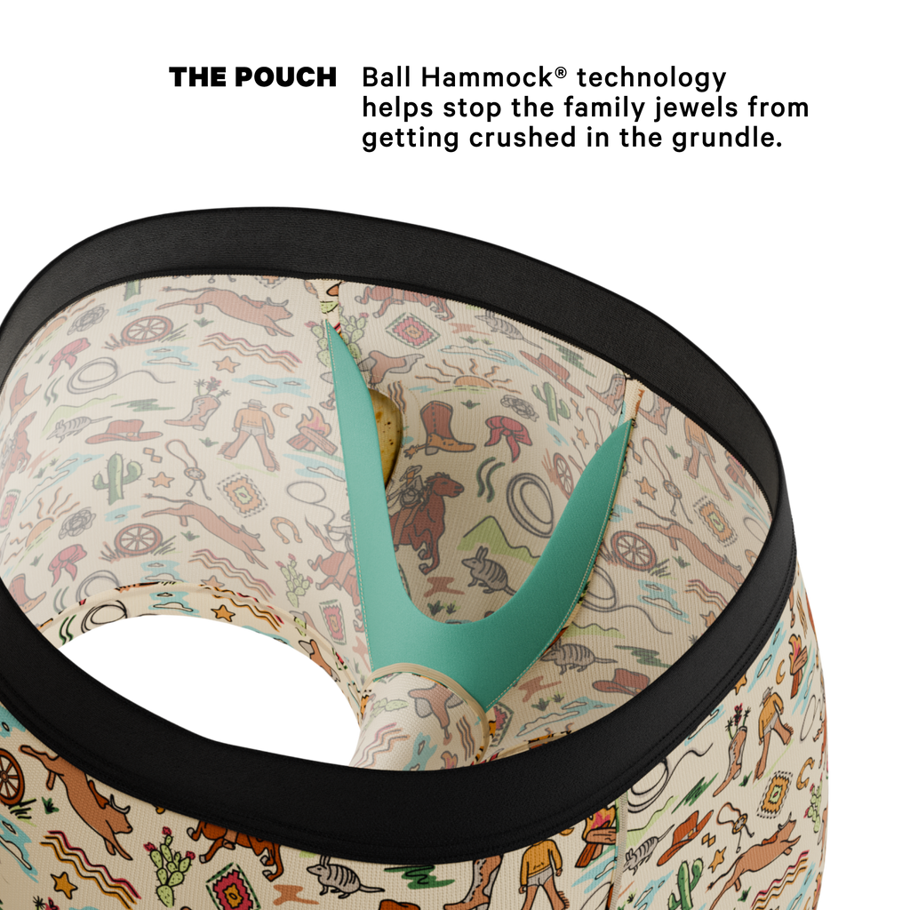 The Wild Bandit | Bull Ball Hammock® Pouch Trunks Underwear - Shinesty