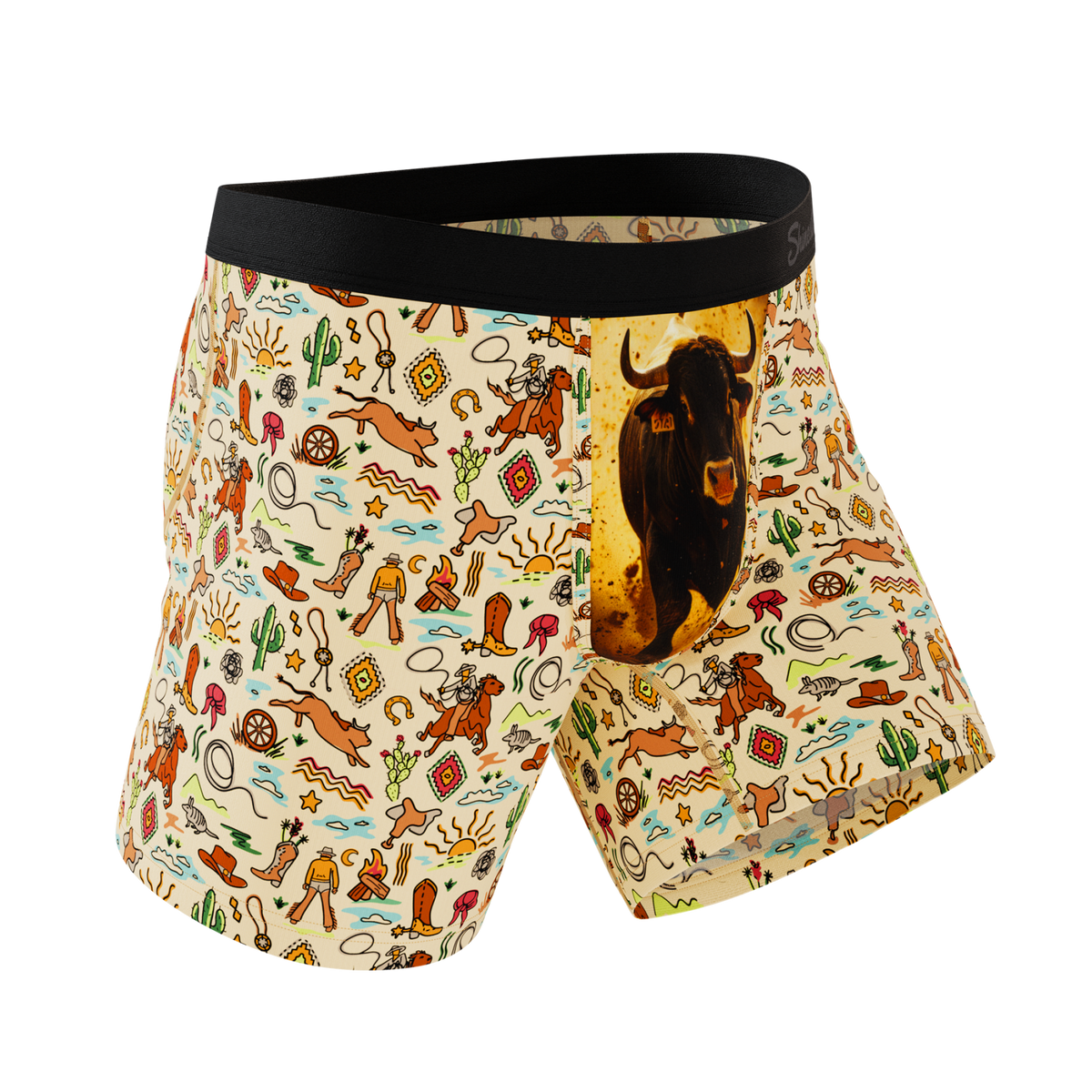 The Wild Bandit | Bull Ball Hammock® Pouch Underwear - Shinesty